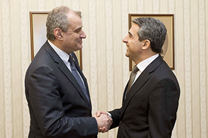 NCI Agency General Manager meets with President Rosen Plevneliev
